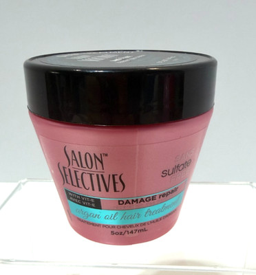 Salon Selectives Damage Repair, Argan Oil Hair Treatment, 5 oz  *NEW* 