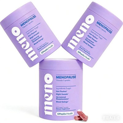 3 pack-O Positiv MENO Vitamins for Menopause-Menopause Supplement for Women
