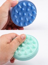 Silicone Shampoo Brush Head Scalp Massage Comb Hair Washing Comb Body Massage Br