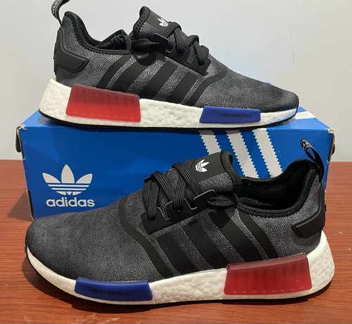 Adidas Originales NMD_R1 Zapatos Core Negro Azul Rojo Blanco HQ4452 Para hombres Talla: 10 - Imagen 1 de 5