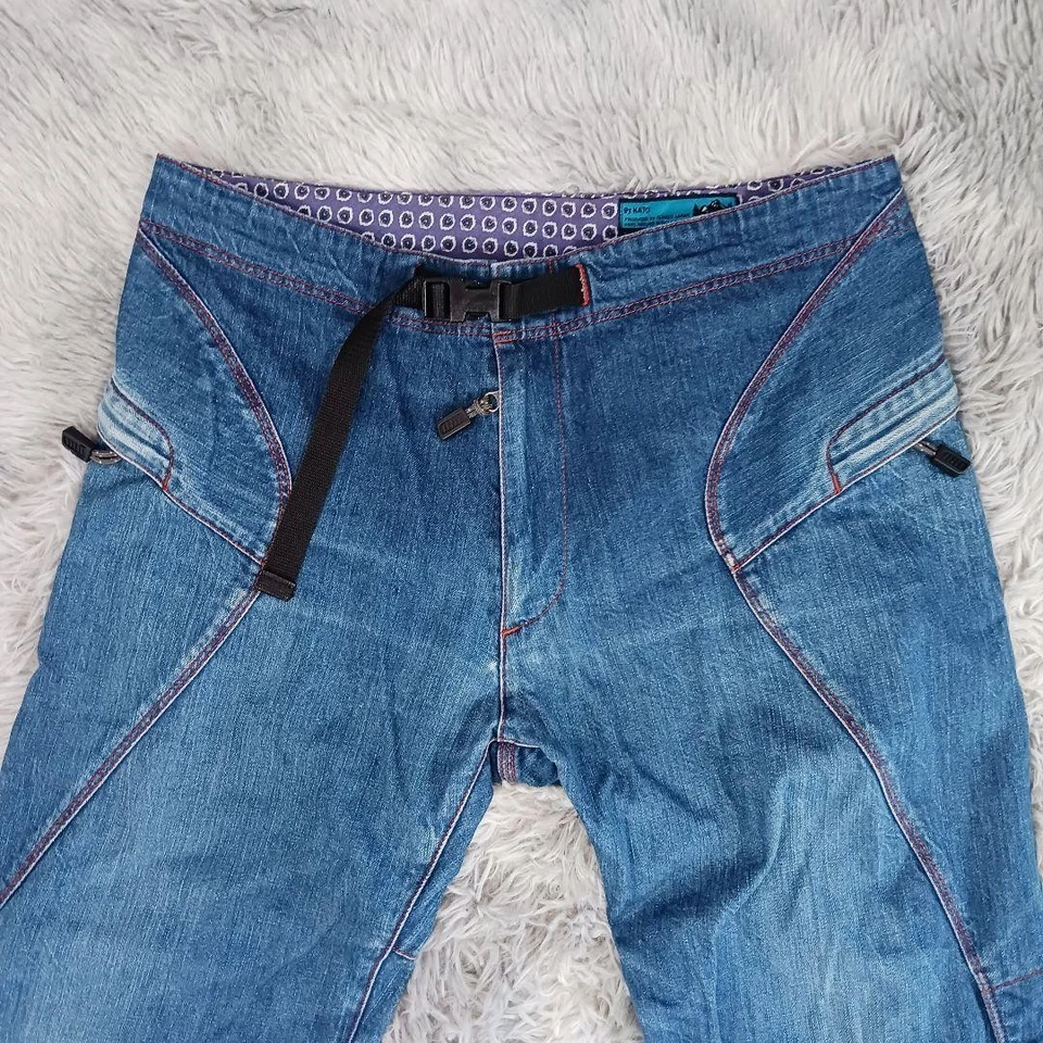 By Kato Cycle Short Denim Pants L Size - Image 2 of 4