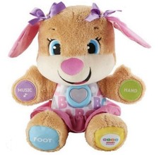 Fisher-Price Interactive Plush Puppy Baby Toy with Music ABC Learning