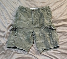 Abercrombie Kids Distressed Camouflage Cargo Shorts 12