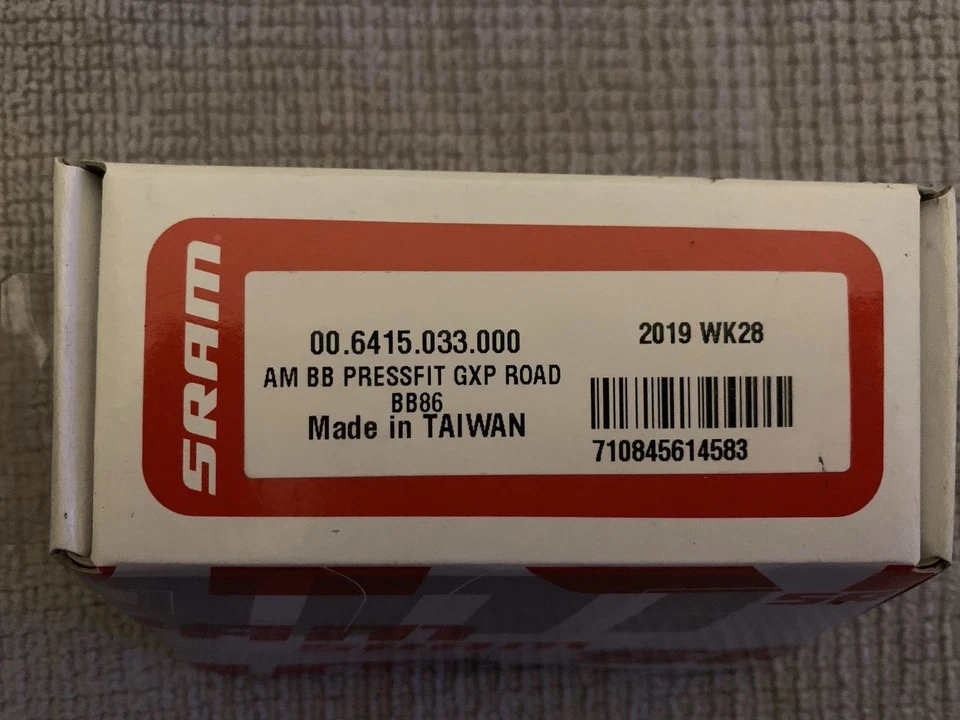 SRAM Truvativ PressFit GXP BB86 不锈钢金属原色 全新 — 第 2/2 张图片