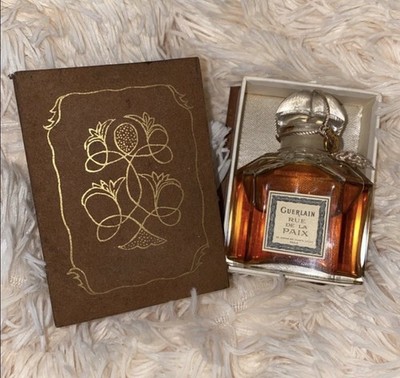 Sealed Vintage Guerlain Rue De La Paix, Flacon Baccarat 56, 7A, 125ml, 4.23 oz.