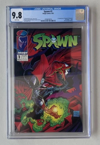 Spawn #1 Image Comics 1992 CGC GRADED 9.8