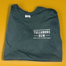 Tullamore Dew Irish Whiskey T Shirt   Adult XL Free Shipping USA