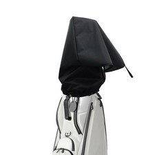 420D Waterproof For Golf Bag Cover Rain Hood for For Golf Bags 50 by 55cm Black