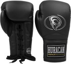 Boxing Gloves Lace-Up Sparring Muay Thai Kickboxing Leather 16oz Huracan Premium