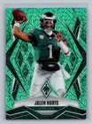 2025 Panini Phoenix Football Teal Mojo Jalen Hurts #95