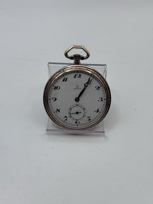 Antike OMEGA Taschenuhr Silber 900 - Kaliber 18 LPB - um 1920 - Defekt