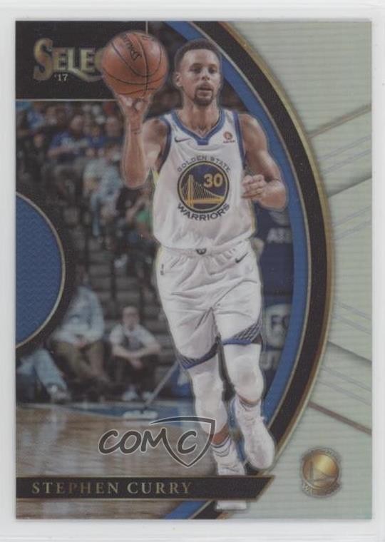 2017-18 Panini Select Concourse Silver Prizm Stephen Curry #32 o9q