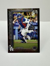 Austin Barnes 2025 Topps Series 2 #353 Memorial Day Camo /25 Dodgers