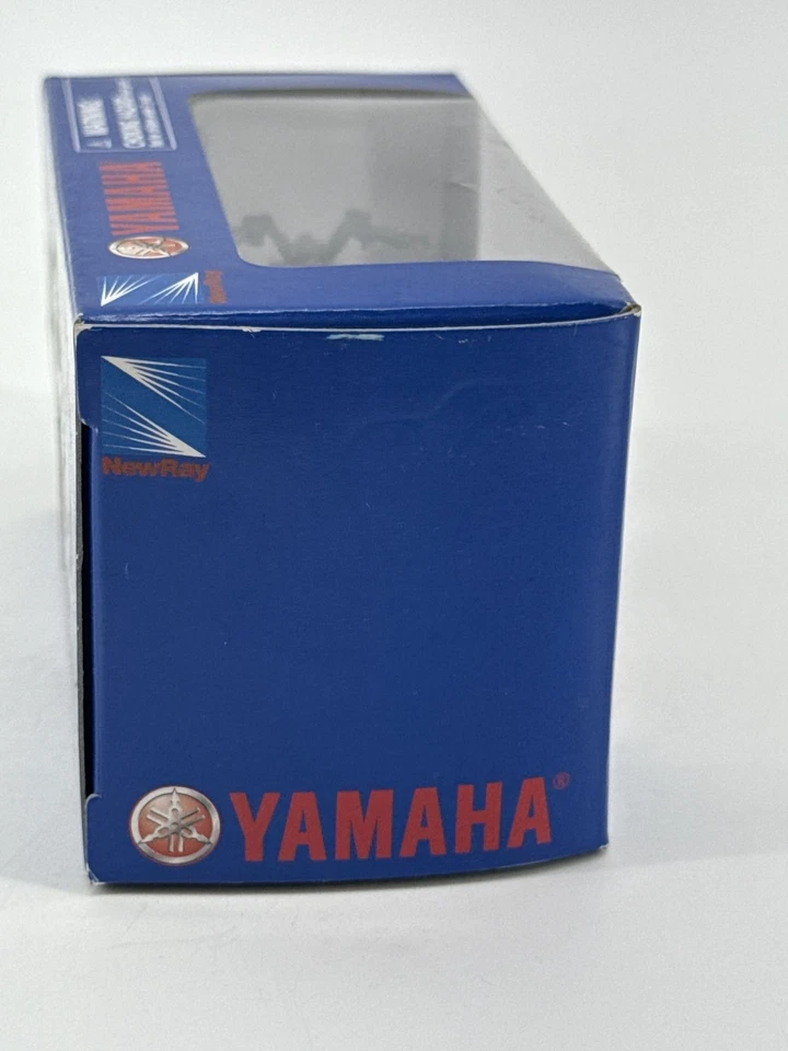 NewRay Yamaha Raptor 660R ATV Quad 1:32 Die-Cast Model White Black - Image 4 of 4