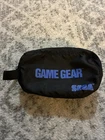 Official Sega Game Gear Soft Carrying Case Bag Black Blue Vintage OEM Original