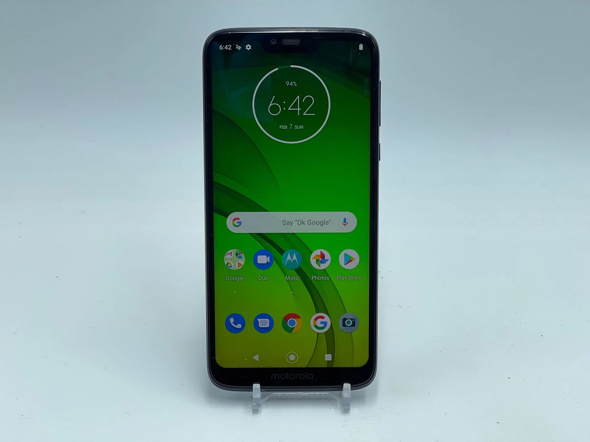 Motorola Moto G7 ブラック 6.2インチ 2台まとめ売り 3万800円の「moto