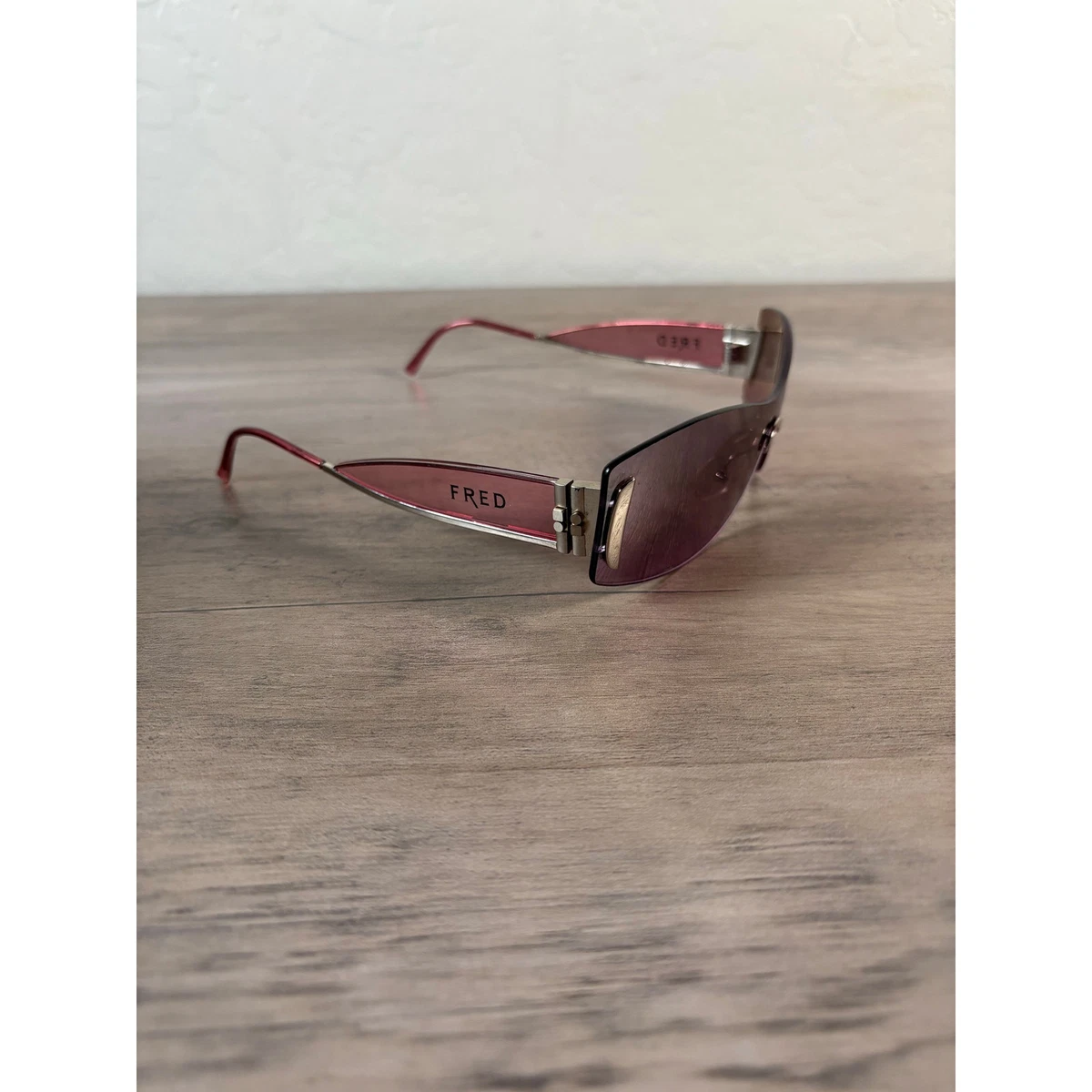 FRED Lunettes Sunmarine Rimless Pink Rose Women