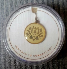 Alex And Ani .925 Sterling Silver Lotus Peace Petals Charm And Hook