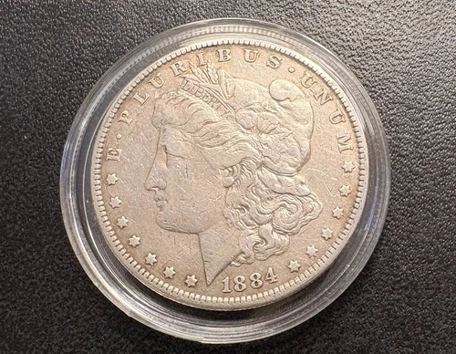 🔥1884 Morgan Dollar 90% Silver CoinSnap analysis is Fine to AU🔥