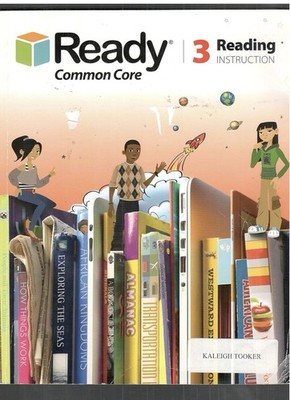 Ready Common Core 3 Reading Instruction 2016 Curriculum Associate Paperback   ..