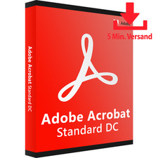 Adobe Acrobat Standard DC (1 User + 2 Device - 1 Jahr) ESD