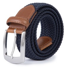 CHECK VARIANT Woven Elastic Braided Belts Womens Stretch Limitless Adjust