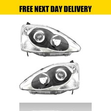 HONDA CIVIC 2004 2005 2006 TYPE R EP3 EP2 FACELIFT HEADLIGHTS PAIR OE O/S N/S