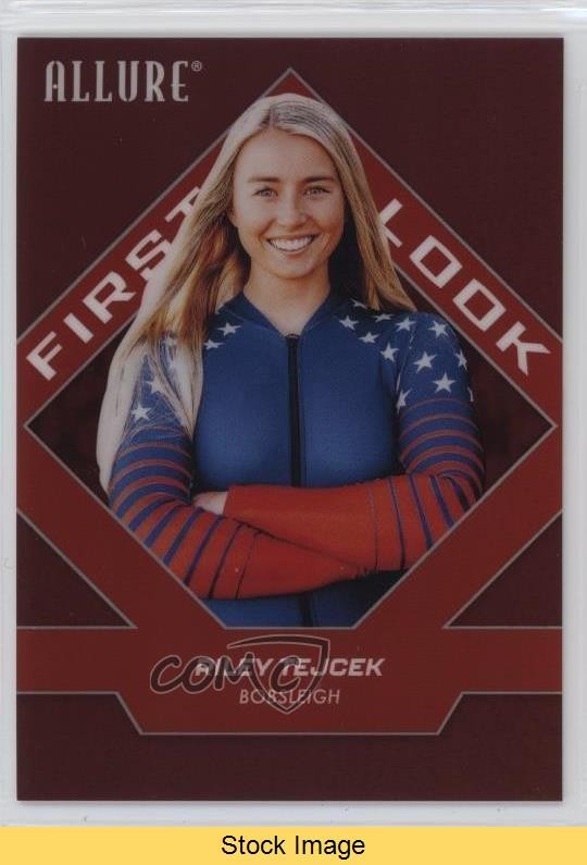 2025 Upper Deck Allure SE First Look Red Rainbow Riley Tejcek #136 READ 5bn