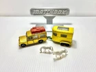 Vintage Matchbox Land Rover Safari No. 12 & Pony Trailer No. 43 Lesney England