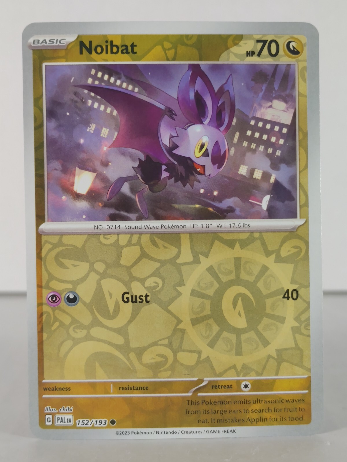 Noibat - Paldea Evolved - 152/193 - singles - Pokemon TCG - non-holo/reverse