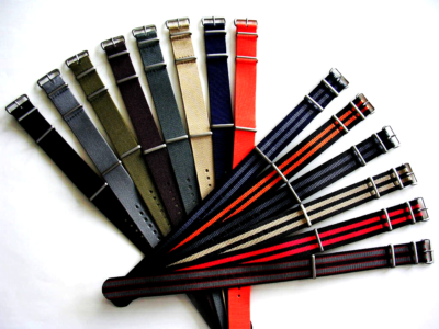 Cinturino Orologio NATO G10 In Nylon Ballistico &ndash; 20mm, Colori Vari, Con Fibbia Acciaio, IW SUISSE