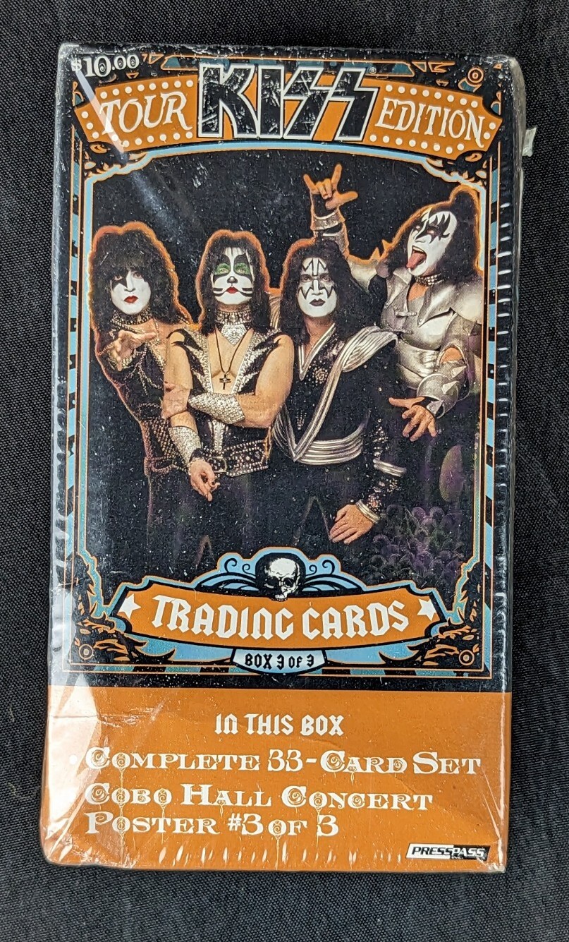 Kiss trading cards. Box 3 of 3 With Posters. Kiss Memorobila Sealed eBay