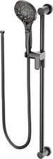 Moen 3671EPBL Multi-Function Hand Shower w/ Slide Bar Hose In Matte Black