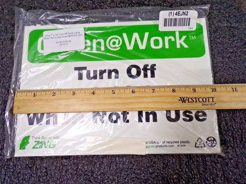 ZING Recycling, Green@Work, Plastic, 7" x 10", Surface, 1044 (K) - Picture 3 of 4