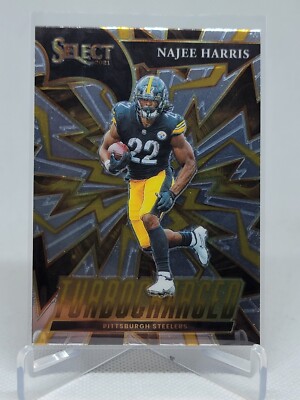 2021 Panini Select Najee Harris Turbocharged #TUR-6 Steelers D2D