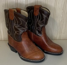 Vintage Toddler Size 6 Texas All American Made Cowboy Boots