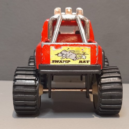 Monster Truck Tootsie Toy Truck Swamp Rat Swampers Boggers Mud Truck 80s Toy - 第 8/24 張圖片