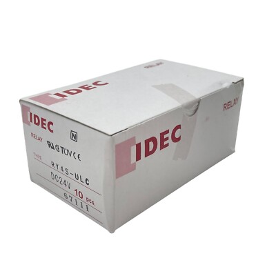 [10 Stück] Brandneu IDEC Relais RY4S-U DC24V