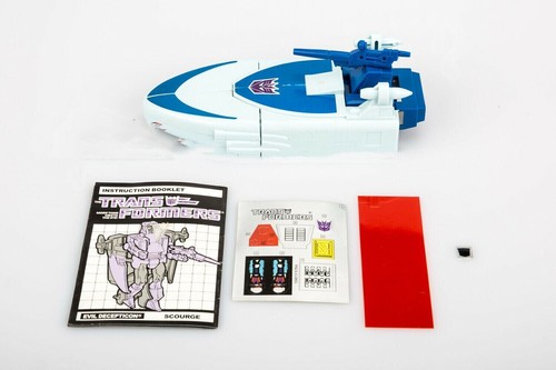 Transformer G1 DECEPTICON Scourge in box Toy Reissue Gifts new - Picture 2 of 6