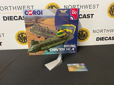 CORGI AVIATION ARCHIVE 1:72 SCALE AA34214 BOEING CHINOOK HC.4 HAMPSHIRE 2016