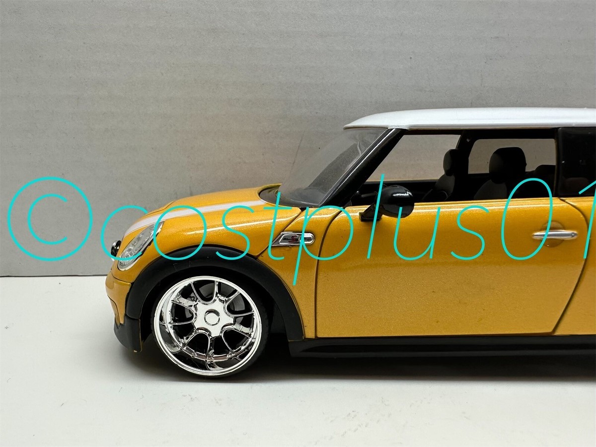 JADA DUB CITY 2007 MINI COOPER S 1:24 YELLOW 2T | eBay