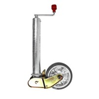 AL-KO StüTzrad Automatisch Klappbar Ø60 Mm Vollgummireifen 200 X 50 Mm 500 Kg