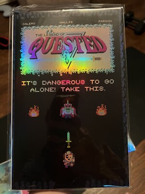 Quested Legend Of Zelda homage Davis Rider #47/75 Foil Variant