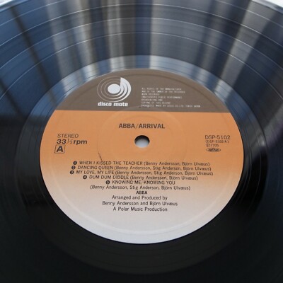 ABBA ‎– Arrival JAPAN 1978 vinyl LP NEAR MINT DSP-5102 | eBay