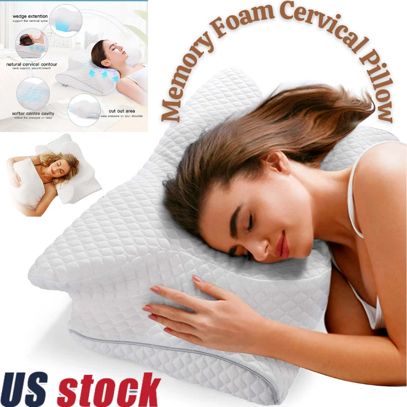 Pillow to support neck while cheap sleeping