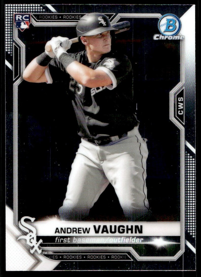 2021 Bowman Chrome Andrew Vaughn Rookie Chicago White Sox #5