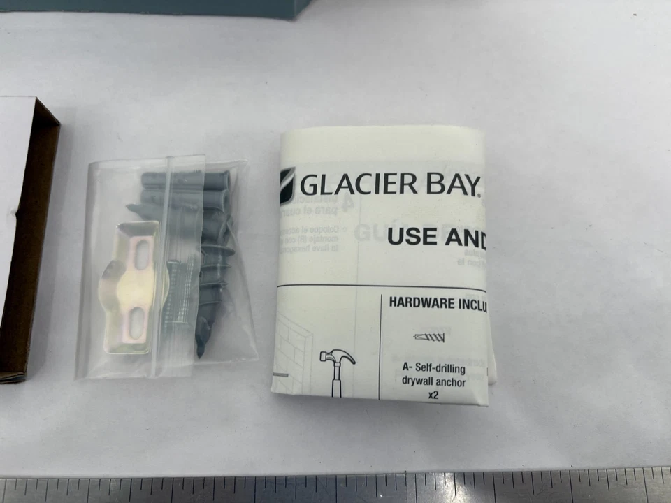 NUEVO Soporte de papel Glacier Bay Parsons - ORO CEPILLADO - 1006 831 105 (cosmético) Foto 4 de 4