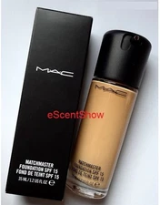 MAC MATCHMASTER SPF 15 MAKEUP LIQUID FOUNDATION 1.2 OZ / 35 ML NIB