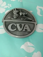 Vintage 1978 CVA (Connecticut Valley Arms)  Belt Buckle Very Good Condition!