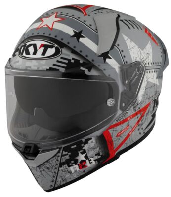 KYT フルフェイス NF-R Artwork ミラー＆クリアシールド付　XXL 全品10%+1300円☆7/13(日)限定／ 【ダブルバイザー】KYT NF-R